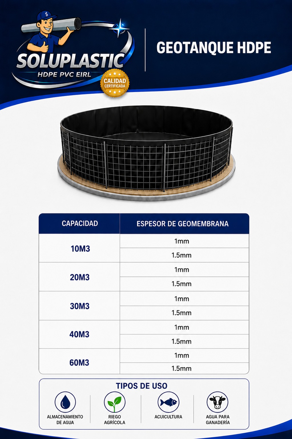 Geotanque HDPE