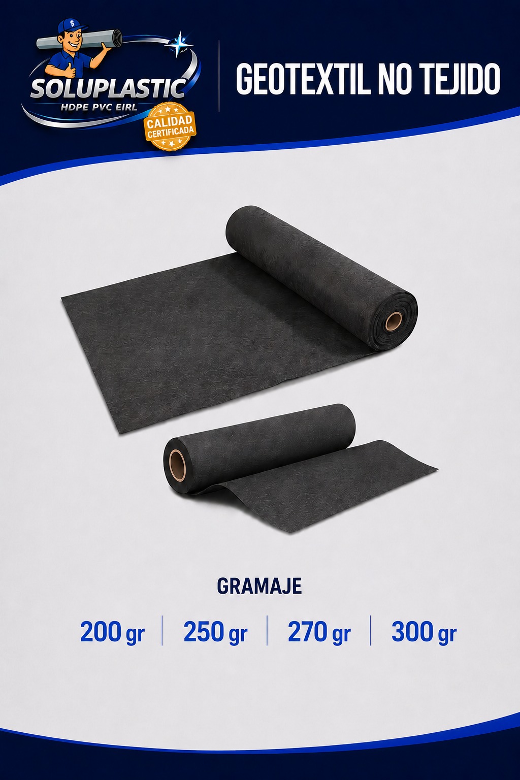 Geotextil No Tejido