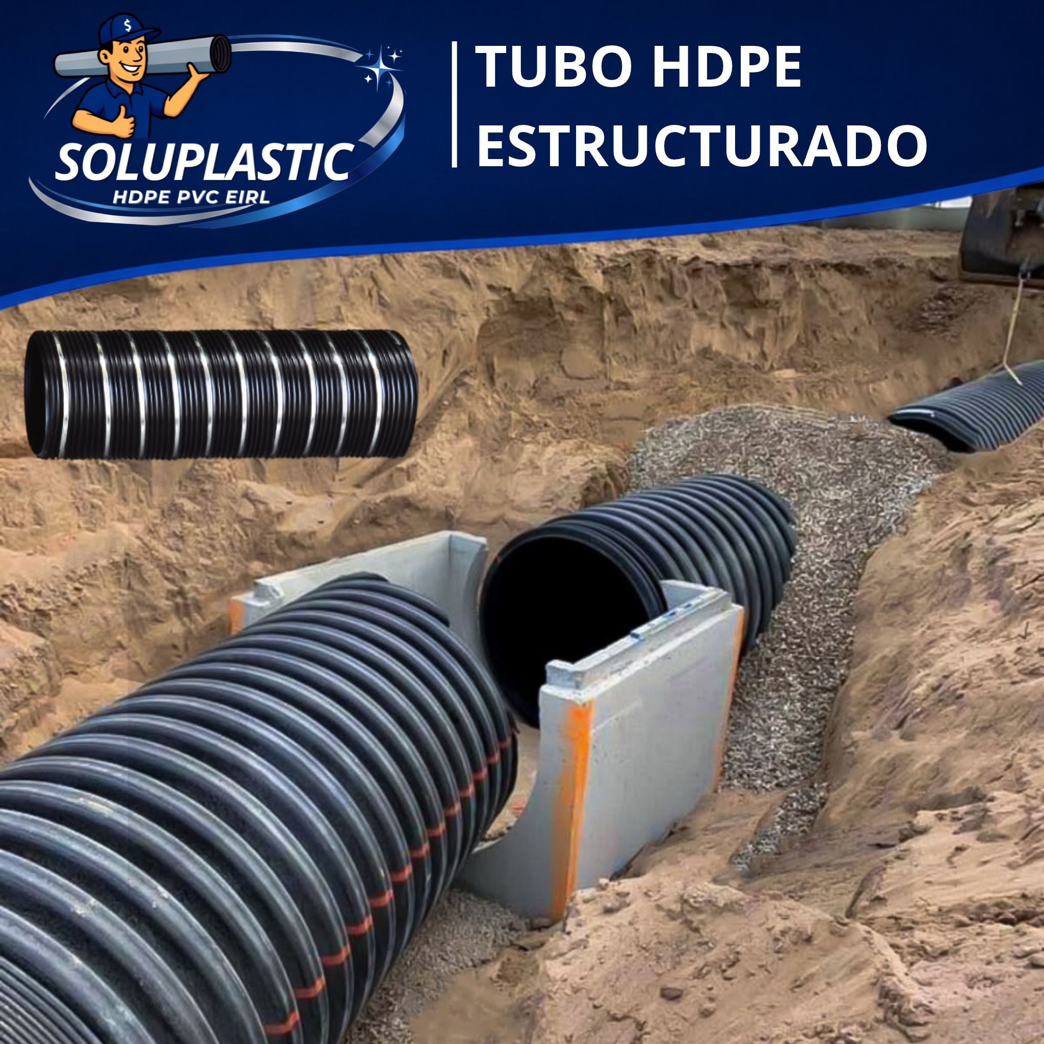 TUBO HDPE ESTRUCTURADO